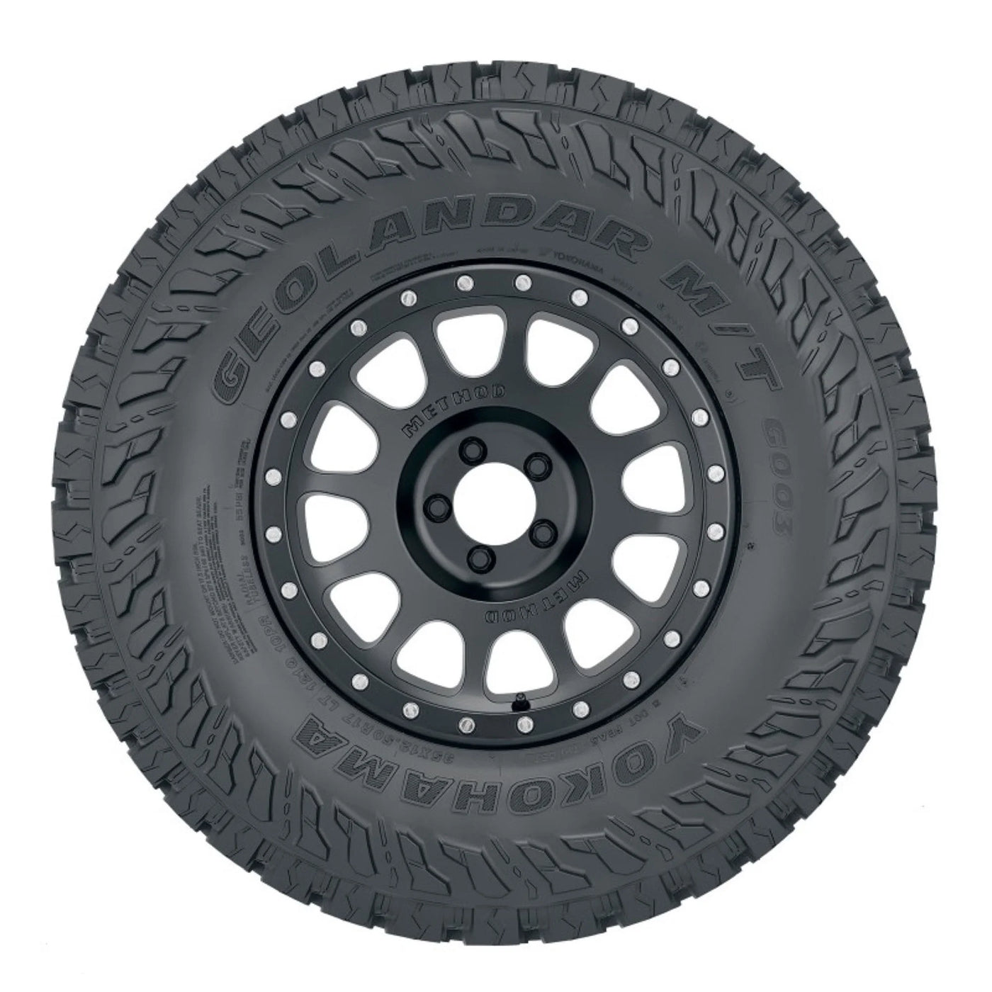 Yokohama Geolandar M/T G003 Mud Terrain LT235/75R15 104/101Q C Light Truck Tire