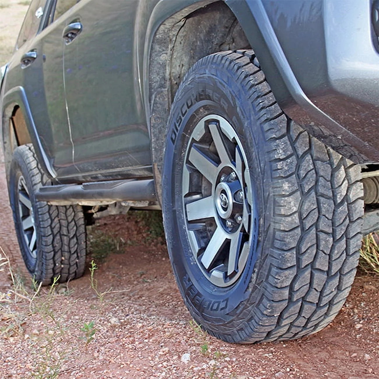 Pair of 2 (TWO) Cooper Discoverer AT3 LT LT 235/80R17 Load E 10 Ply AT A/T All Terrain Tires Fits: 2011-18 Chevrolet Silverado 3500 HD LTZ, 2011-13 Ram 3500 Laramie Longhorn