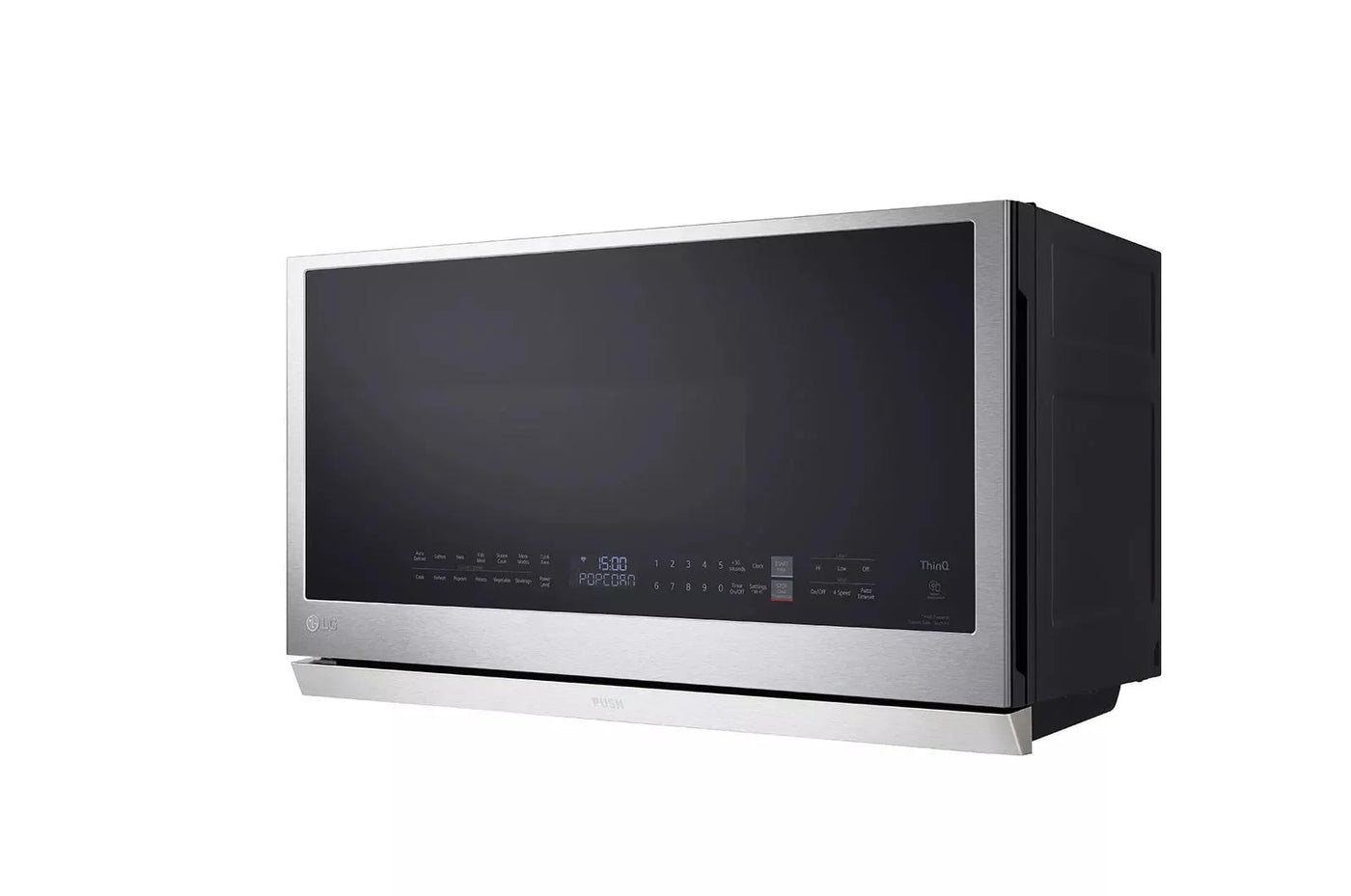 Lg Mvel2137 2.1 Cu. Ft. 400 Cfm Over-The-Range Microwave - Stainless Steel