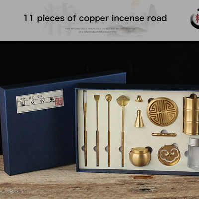 Powder Incense Burner Brass Kit