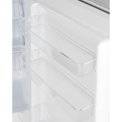 Summit Appliance ALFZ36CSSHV 32 x 19.88 x 22.5 in. ADA Compliant Built-In Freestanding Manual Defrost All-Freezer, Stainless Steel