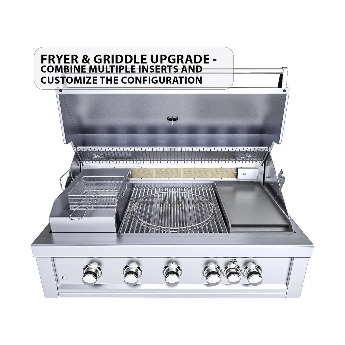 Ruby 5 Burner Pro-Sear 42" With IR- Natural Gas