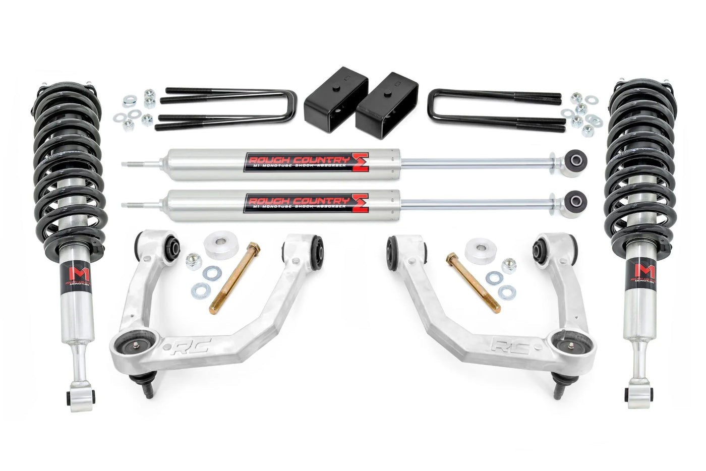 Rough Country 3.5" Bolt-On Lift Kit w/M1 Struts for 2005-2023 Tacoma - 74240