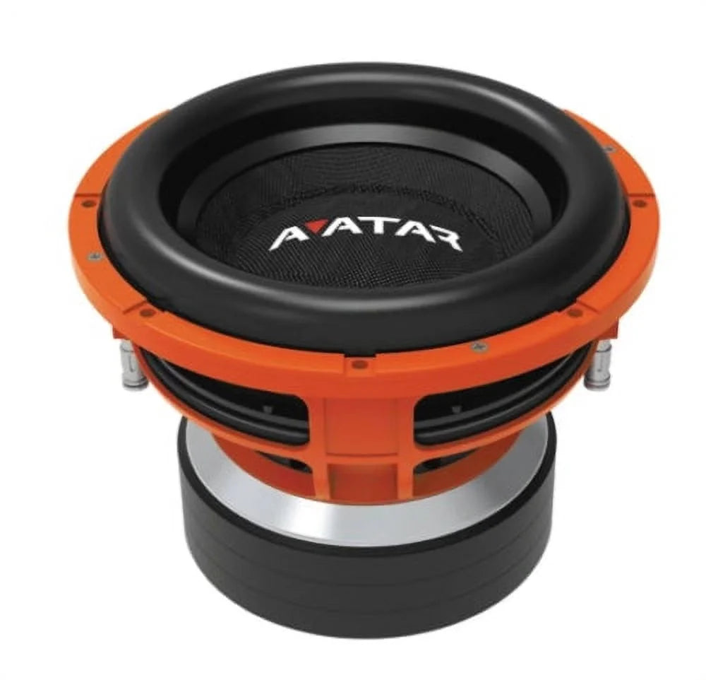 Avatar Tsunami STU-1246-D1 Orange 6000 Watts Peak 1-Ohm 12" Subwoofer