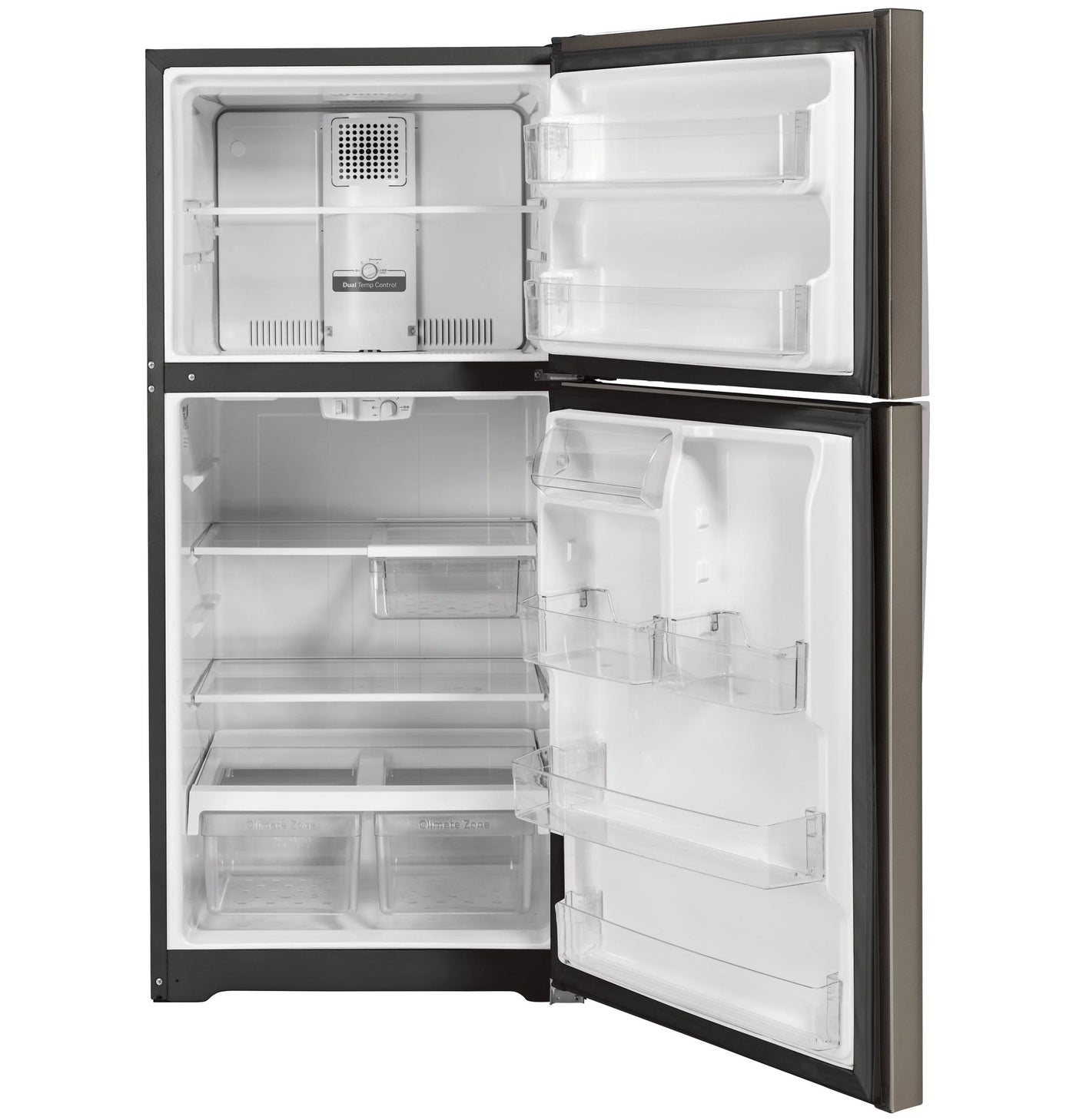 GE GTS22KMNRES 21.9 Cu. Ft. Slate Top Freezer Refrigerator