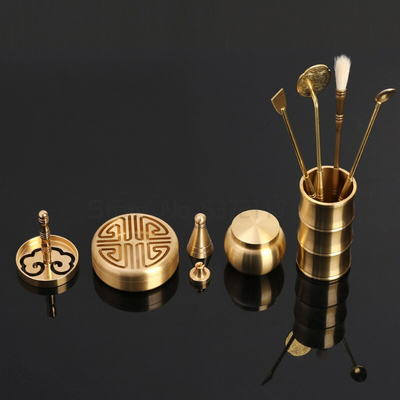 Powder Incense Burner Brass Kit