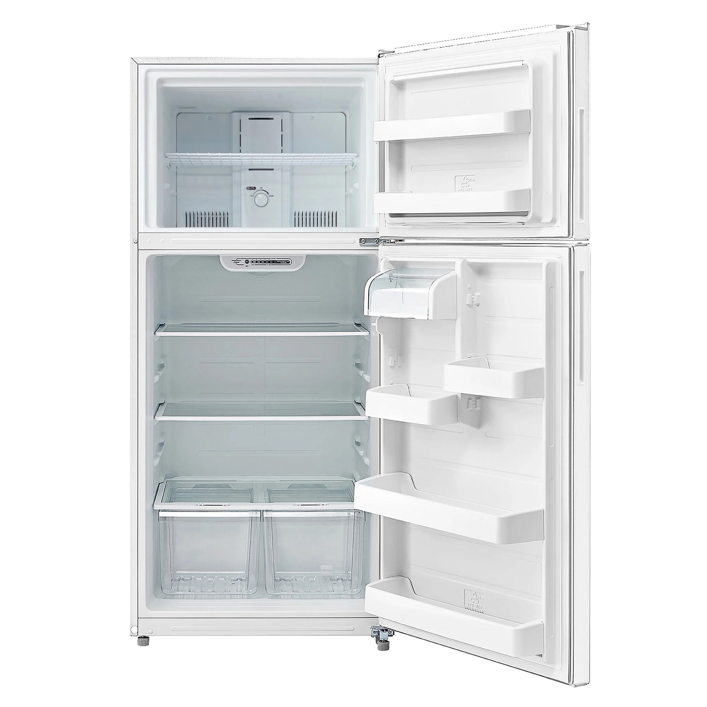 Element Electronics 18.0 cu. ft. Top Freezer Refrigerator - White, ENERGY STAR (ERT18CSCW)