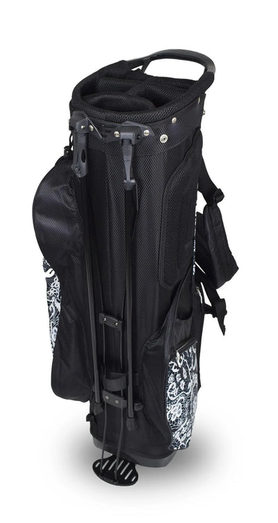 HotZ 2.0 Stand Bag *Ladies Lace* *Black/White* Golf