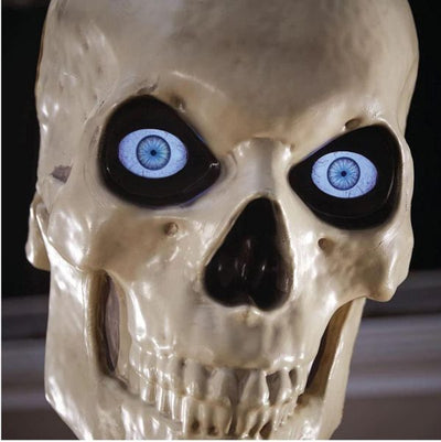 Home Accents 12 ft. Giant-Sized Skeleton with LifeEyes