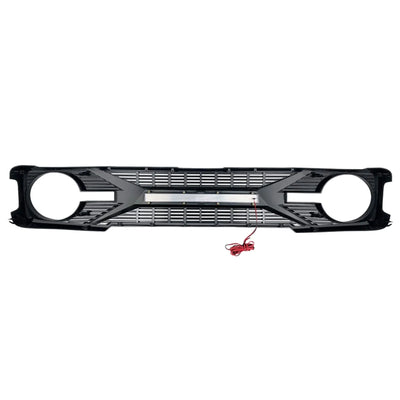 AMERICAN MODIFIED Grille w/ Lights for 21-24 Ford Bronco w/o Front Camera