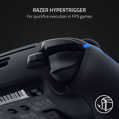 Razer Wolverine V2 Pro Wireless Controller Black HyperSpeed, Mecha-Tactile, RGB Lights for PS5 & PC With Cleaning kit BOLT AXTION Bundle Like New