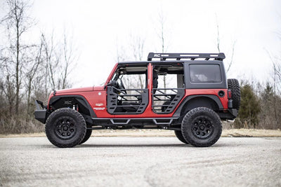 Rough Country Steel Roof Rack System for 2007-2018 Jeep Wrangler JK - 10605