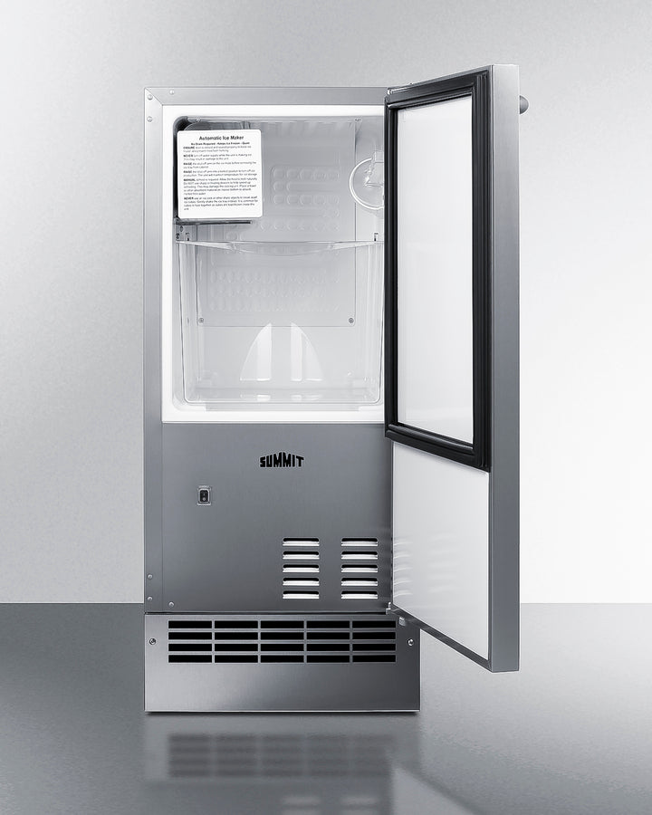 25 lb. Drain-Free outdoor Icemaker