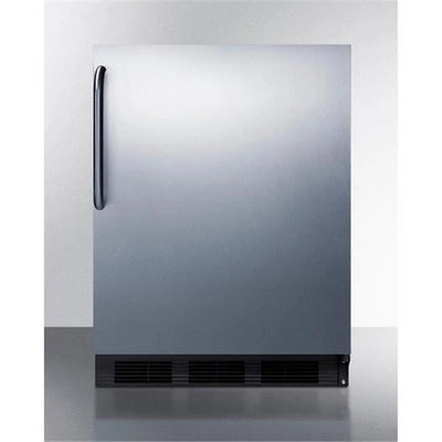 Built-in undercounter all-refrigerator for general purpose use, auto defrost w/complete stainless steel wrapped exterior