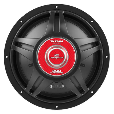 (2) MTX Audio Terminator TN12-04 12” 800 Watt 4 Ohm Car Subwoofers Subs