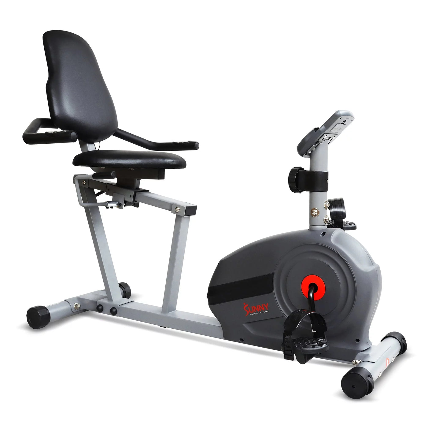 Sunny Health & Fitness Essential Interactive Series Recumbent Bike – SF-RB422903