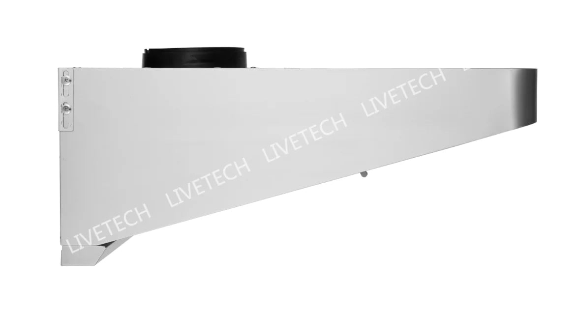 Rear Vent --- LiveTech Stainless Steel 30" Under Cabinet Range Hood 800 CFM