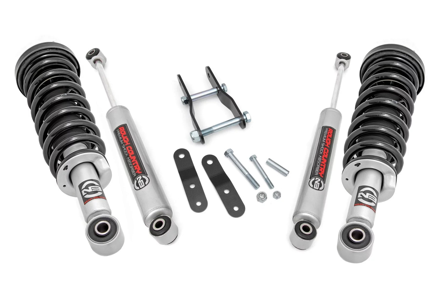 Rough Country 2.5" Lift Kit w/N3 Struts for 96-04 Toyota Tacoma | 6-Lug - 740.23