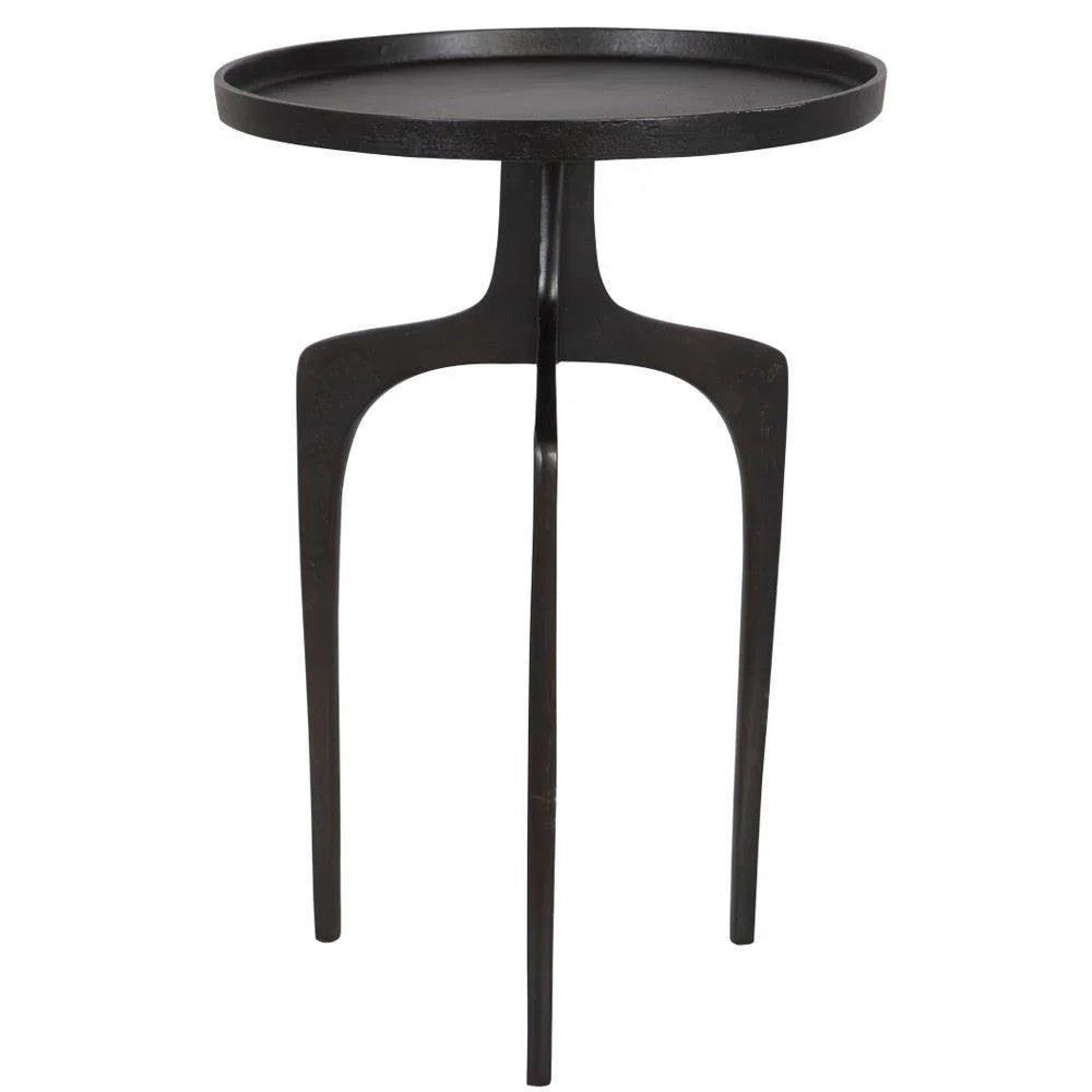 Accent Table-22 inches Tall and 15 inches Wide-Dark Brown Finish Bailey Street Home 2607-Bel-5174794