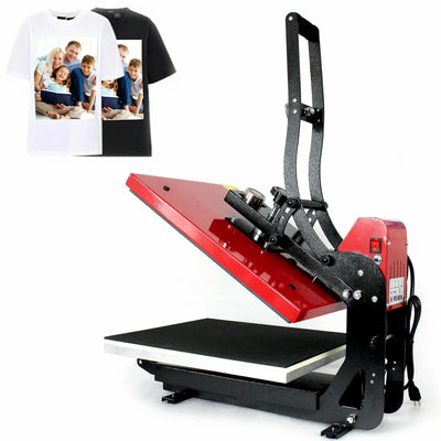 16"x20" Slide Out Auto Open Heat Press Machine Clamshell Slide Out Base T-Shirt