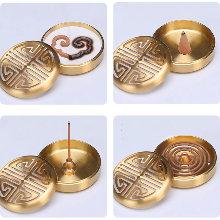 Powder Incense Burner Brass Kit