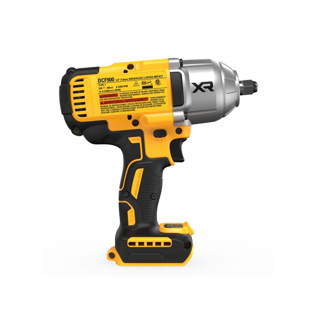 Dewalt Cordless 20V Max XR 1/2 in. High Torque Impact Wrench w/ Hog Ring Anvil