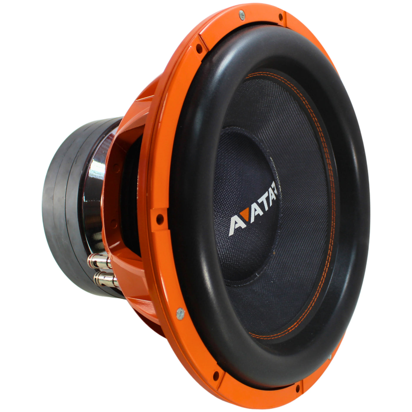 Avatar Tsunami Series 15" 3000W RMS 2-Ohm DVC Orange Subwoofer / AT-STU-1546-D2