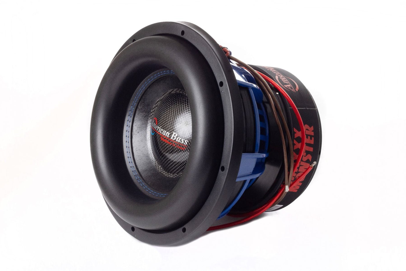 American Bass Usa Dual 1 Ohm Voice Coil, 3500 Watts RMS/ 7000 Watts Max Subwoofer