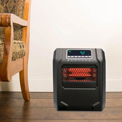 Lifesmart 4 Element 1500W Portable Electric Infrared Quartz Space Heater