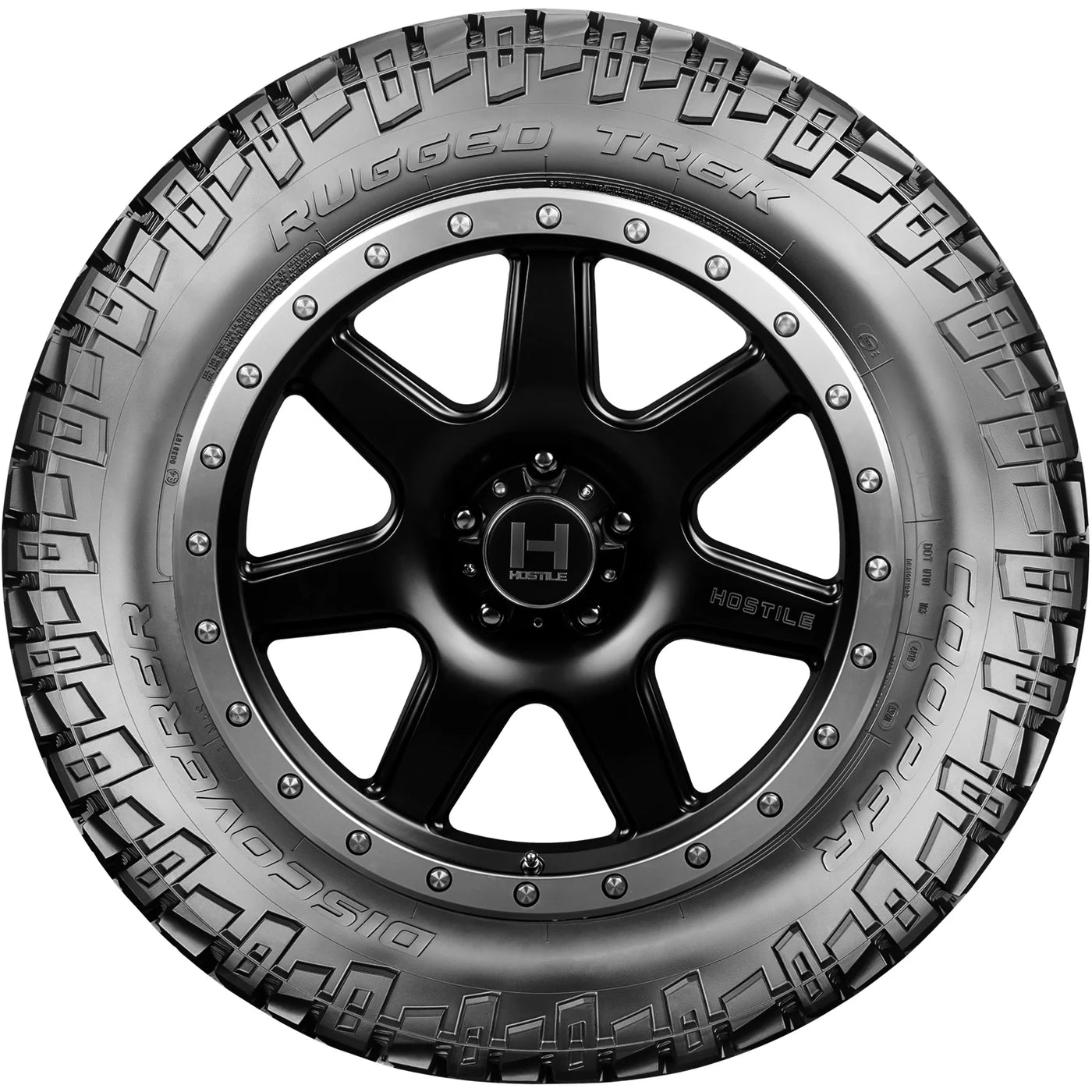 Pair of 2 (TWO) Cooper Discoverer Rugged Trek 285/45R22 114T XL RT R/T Rugged Terrain Tires Fits: 2017-18 Chevrolet Silverado 1500 High Country, 2015-16 Chevrolet Silverado 1500 LTZ