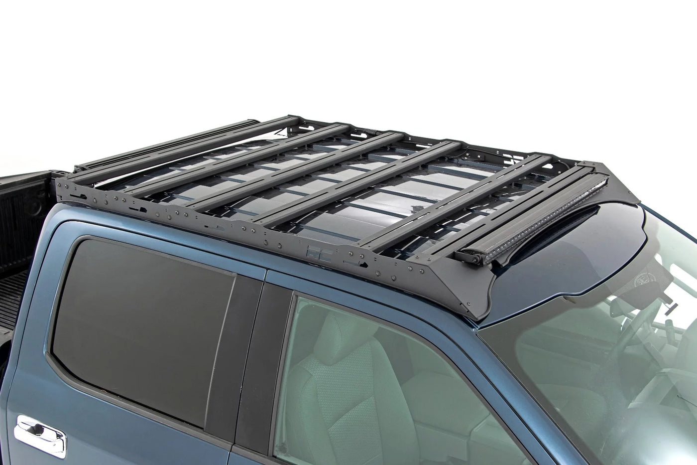 Rough Country Roof Rack System w/40" Front Facing LED for 15-18 F-150 - 51021 Fits select: 2015-2016,2017-2018 FORD F150