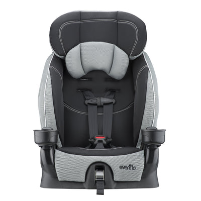 Evenflo Chase LX Harnessed Toddler Booster Car Seat (Jameson Gray)