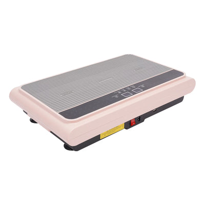 Vibration Plate Exercise Machine, Whole Body Workout Vibration Fitness Platform, Home Weight Loss Recovery Vibration Plate Exercise Machine, Pink