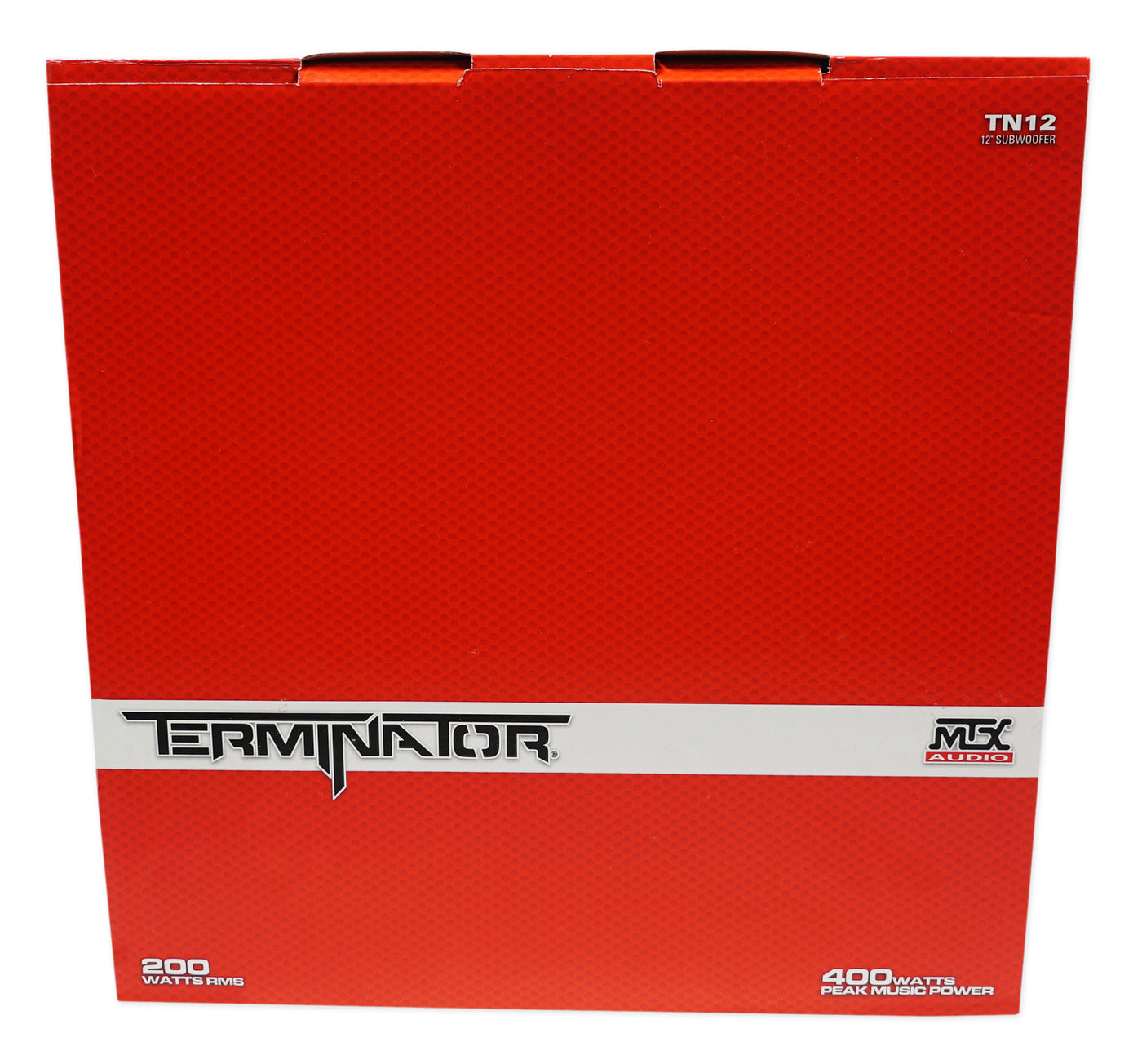 MTX Terminator TN12-02 12” 400 Watt Car Audio Subwoofer+Sealed Sub Box Enclosure