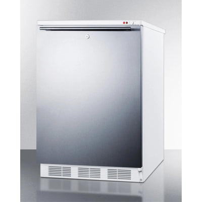 Accucold VT65MLBISSHH 25.13 x 24 in. Built-in -25 deg C Manual Defrost All-Freezer with Lock - White