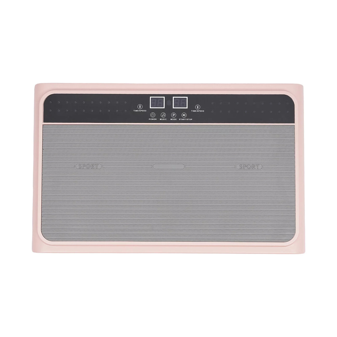 Vibration Plate Exercise Machine, Whole Body Workout Vibration Fitness Platform, Home Weight Loss Recovery Vibration Plate Exercise Machine, Pink