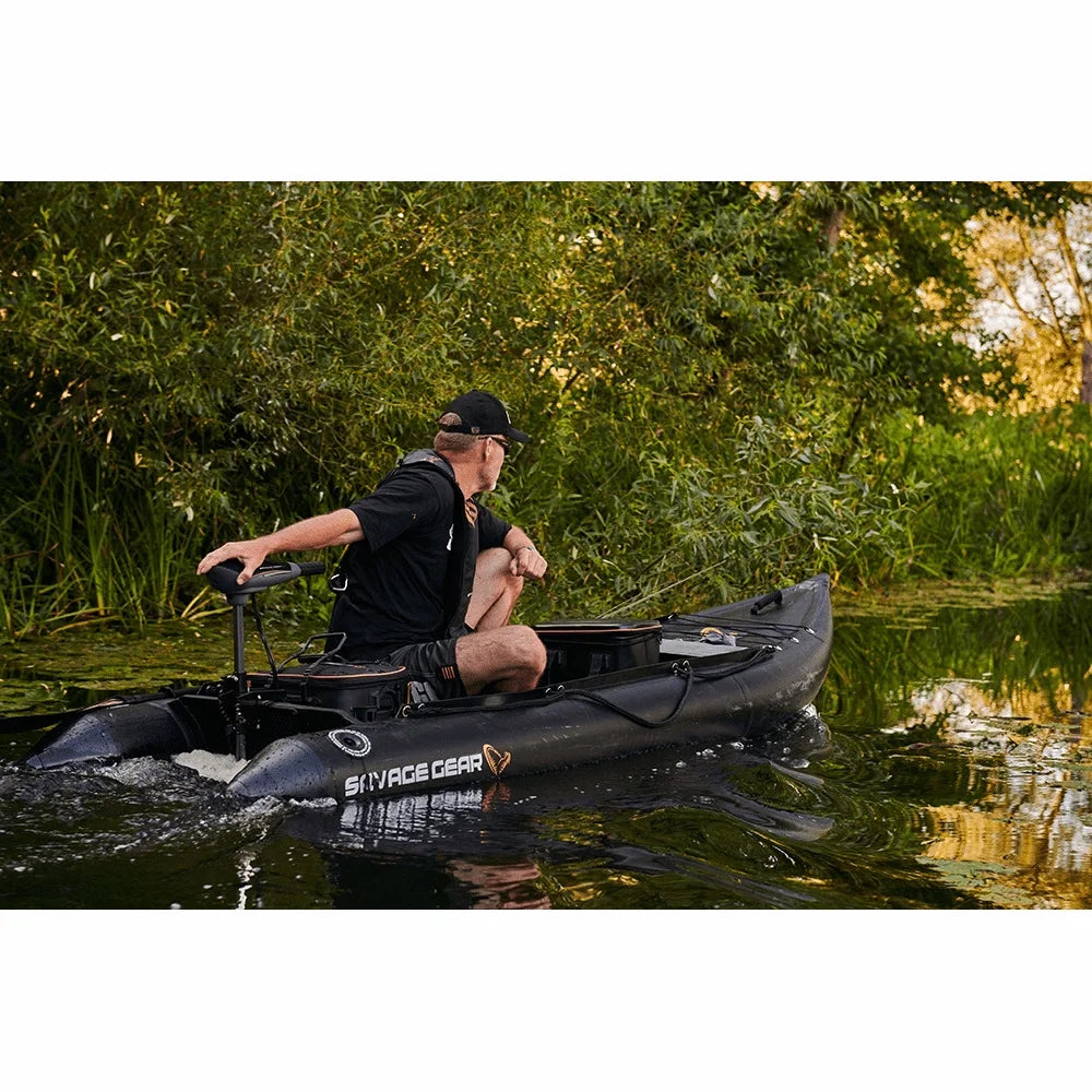 2 Person Inflatable Kayak Fishing PVC Boat - 130'' x 43'' x 11.8'' with Aluminum Alloy Seat, Paddle, Inflatable Mat, Repair Kit, Fin