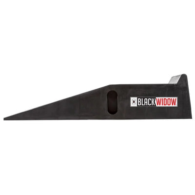 Black Widow PSR295 Plastic Car Service Ramps - Lifts Vehicles 6.25in H for Maintenance or Oil Changes - Each Ramp is 12in W - Pack of Two - 10,000 lbs. Capacity Per Pair