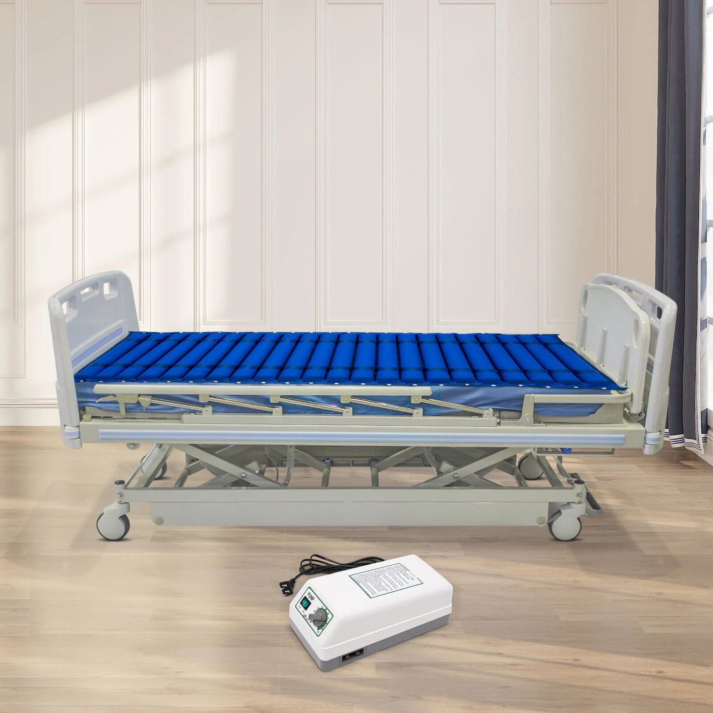 Alternating Pressure Pad Air Mattress Topper for Hospital Bed with Pump Prevent Bed Sores