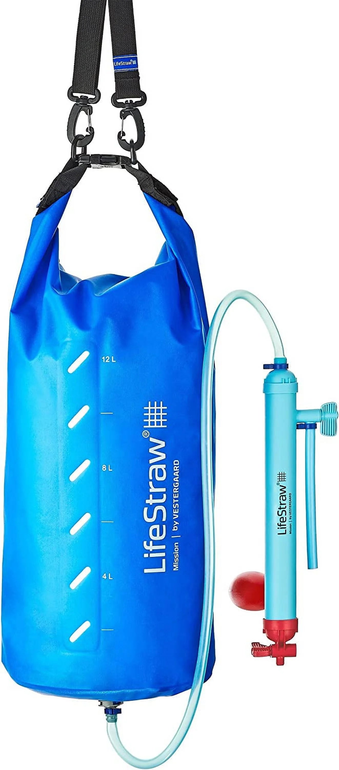 YUNWEN Mission High-Volume Gravity-Fed Water Purifier, 12 L (LSM12), Blue