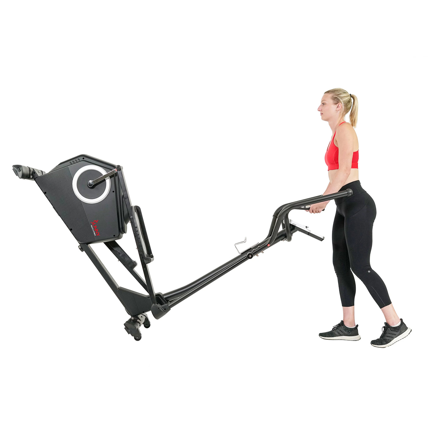 Sunny Health & Fitness Programmable Cardio Elliptical Machine Cross Trainer for Home Exercise Workout Equipment , SF-E3890