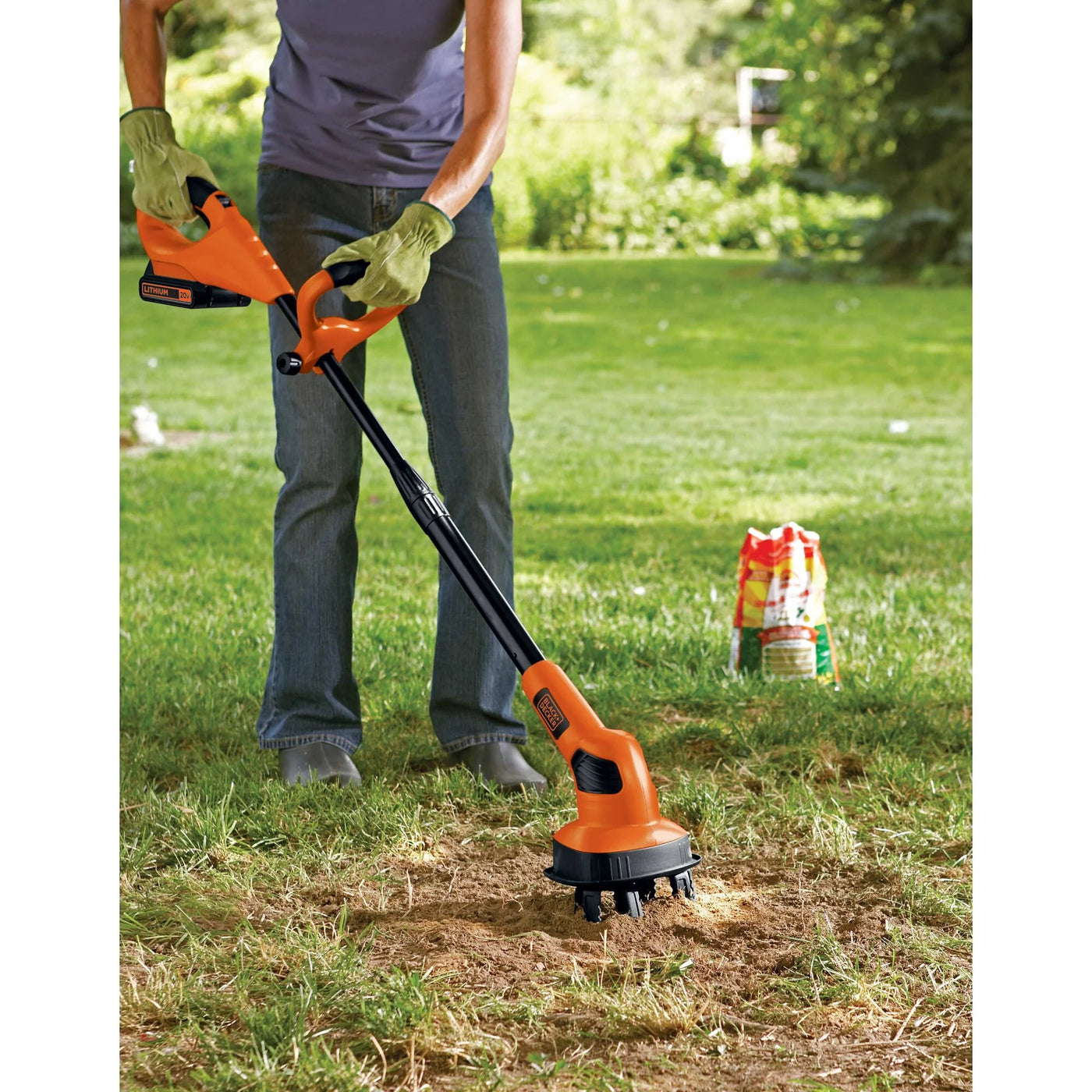 Black+Decker Lgc120 - 20V Max Lithium Garden Cultivator