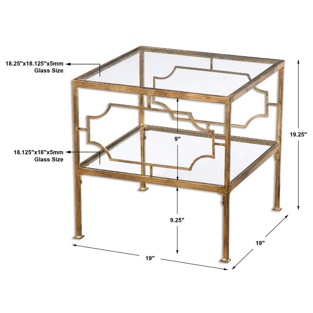 19 inch Cube Table 19 inches Wide By 19 inches Deep Bailey Street Home 208-Bel-1874331