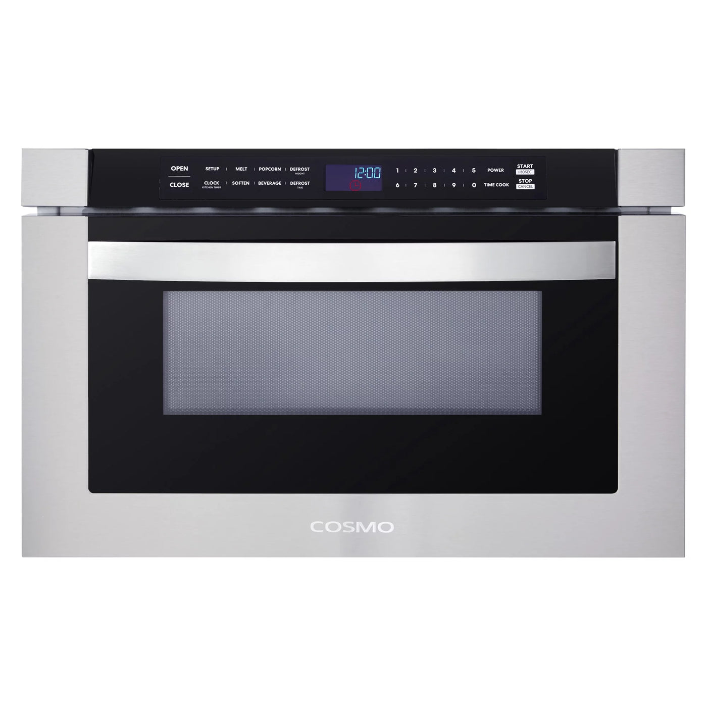 5 Piece Kitchen Package With 30" Gas Cooktop 30" Wall Mount Range Hood 24" Single Electric Wall Oven 24" Built-In Microwave Drawer & French Door Refrigerator