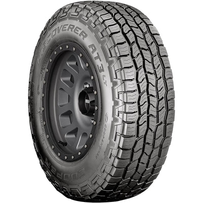 Pair of 2 (TWO) Cooper Discoverer AT3 LT LT 235/80R17 Load E 10 Ply AT A/T All Terrain Tires Fits: 2011-18 Chevrolet Silverado 3500 HD LTZ, 2011-13 Ram 3500 Laramie Longhorn