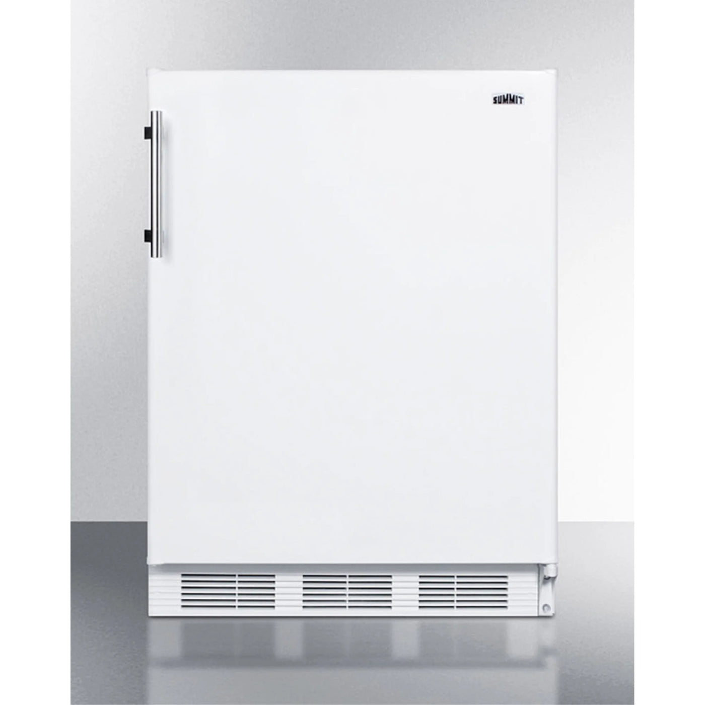 Built-in undercounter all-refrigerator for residential use, auto defrost with white exterior