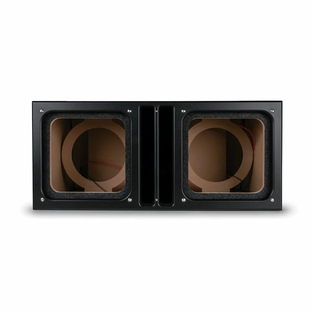 MTX SLH12X2S 12" Sledgehammer Dual Square Unloaded Enclosure Subwoofers