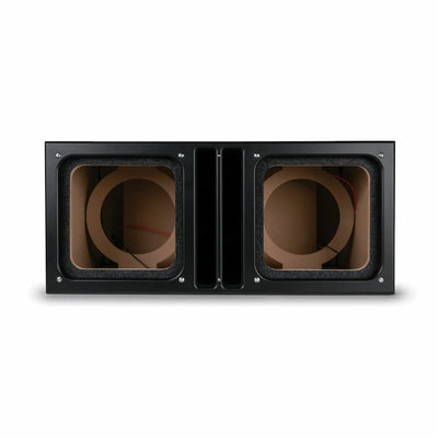 MTX SLH12X2S 12" Sledgehammer Dual Square Unloaded Enclosure Subwoofers