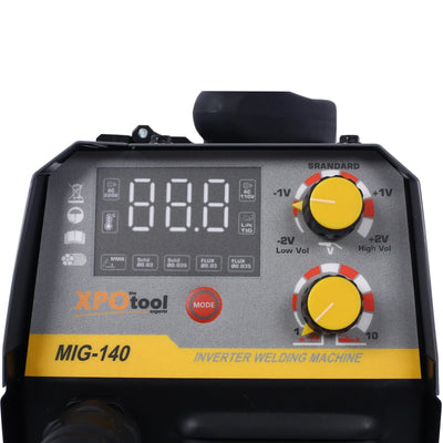 140A MIG Welder,110V multiprocess welder,Gas Gasless MIG Welding Machine,4 in 1 Flux MIG/Solid Wire/Lift TIG/Stick ARC Welder