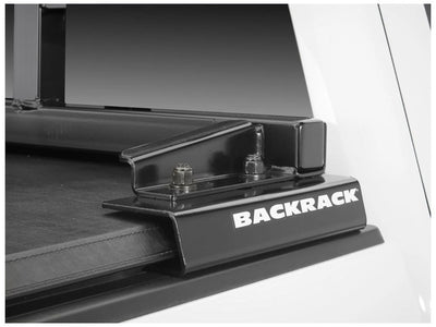 BACKRACK by RealTruck | Hardware Kit for use w/ Wide-Top Tonneau, Black, No Drill | 50327 | Compatible with 2016-2023 Toyota Tacoma; 2005-2015 Toyota Tacoma w/ Utility Track System